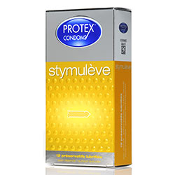 PROTEX "STYMULEVE" PRESERVATIFS x12