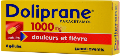 DOLIPRANE 1000MG GELULE bte de 8