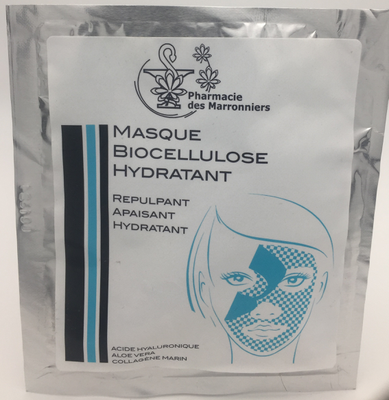 MASQUE BIO-CELLULOSE HYDRATANT Pharmacie Marronniers 1 sachet 8ml